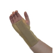 Alex Orthopedic Wrist Splint with Adjustable Stay for Support - Designed for Wrist Sprains and Strains - Left Hand, Medium
