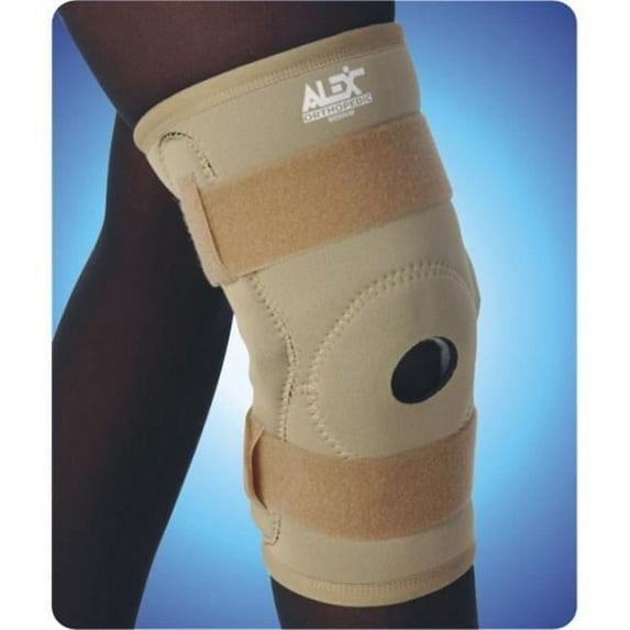 Alex Orthopedic 9036-OS Neoprene Hinged Knee Brace - Small