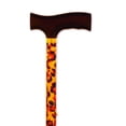 thumbnail image 1 of Alex Orthopedic Travel Folding Cane Leopard, 33" - 37" H, 1 Count, 1 of 1