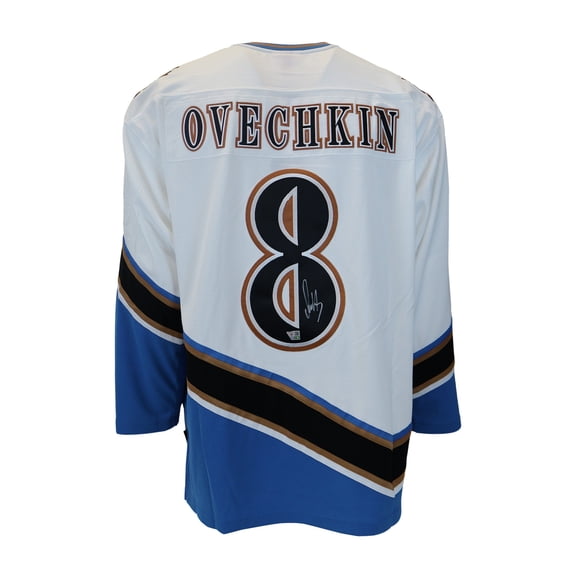 Alex Ovechkin Signed Washington Capitals 2005 Screaming Eagle Mitchell & Ness Rookie Jersey Officially Licensed NHL/NHLPA Authentic Hand-Signed Autograph by Frameworth Sports Marketing