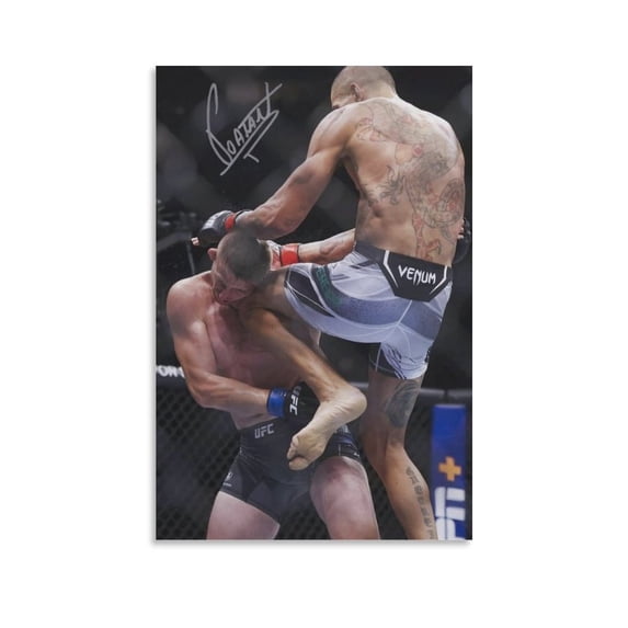 Alex Pereira Canvas Poster Print Photo Art Painting Canvas Poster Home Decorative Bedroom Modern Decor Posters Gifts 12x18inch(30x45cm)