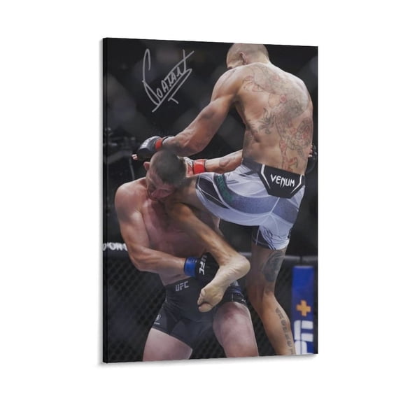 Alex Pereira Canvas Poster Wall Art Poster Scroll Canvas Painting Picture Living Room Decor Home 12x18inch(30x45cm)