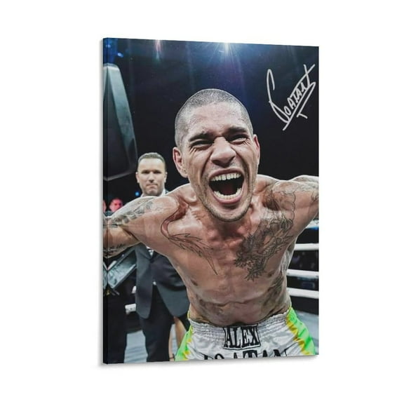 Alex Pereira Posters Canvas Poster Wall Art Picture Prints Hanging Photo Gift Decor Home Posters Artworks 08x12inch(20x30cm)