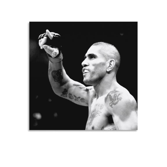 Alex Pereira Retro Poster Art Poster Decorative Painting Canvas Wall Art Living Room Posters Bedroom Painting 12x12inch(30x30cm)