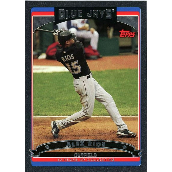 Alex Rios Card 2006 Topps Black #577