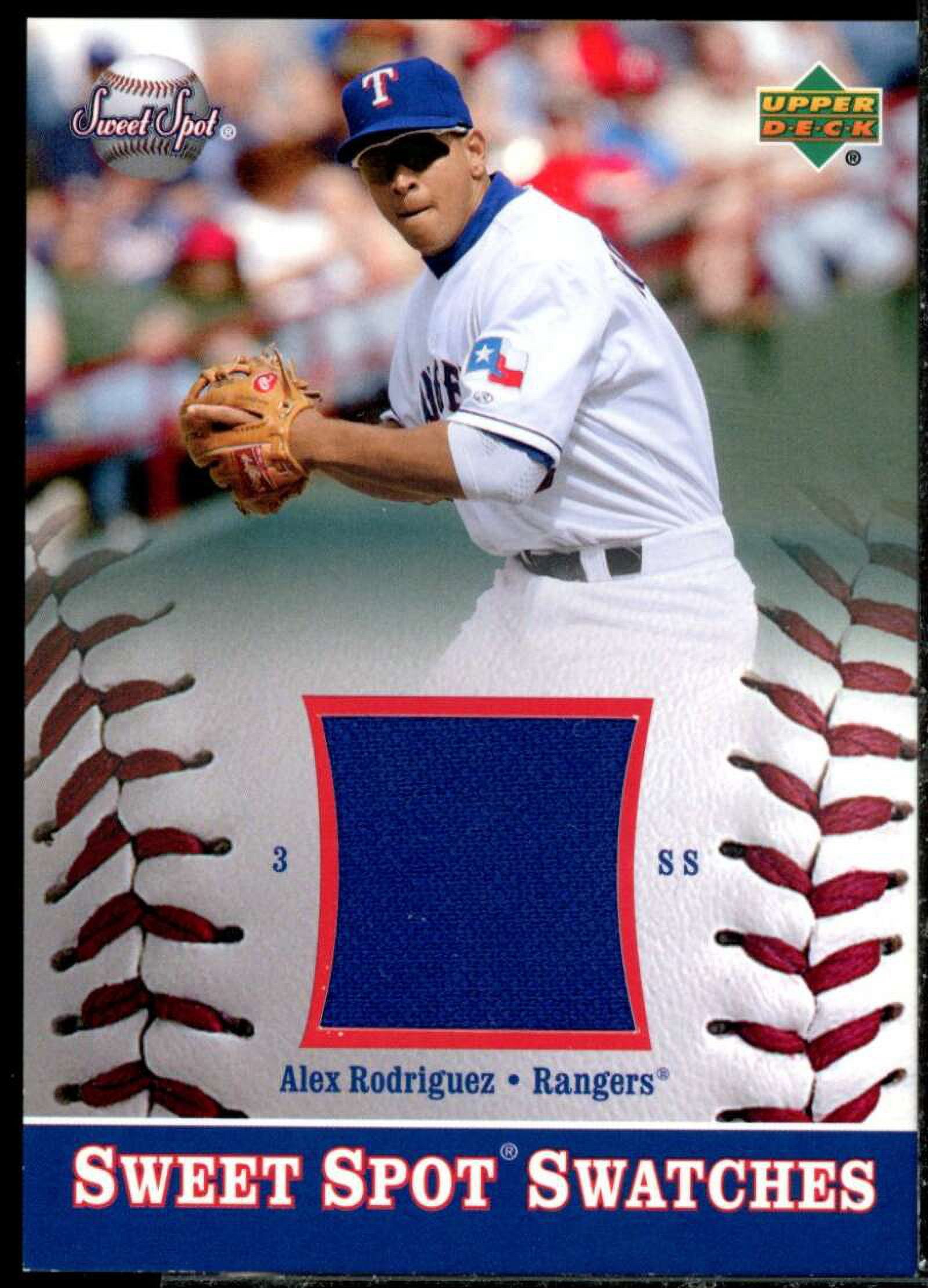 Alex Rodriguez Card 2002 Sweet Spot Swatches #SAR - Walmart.com