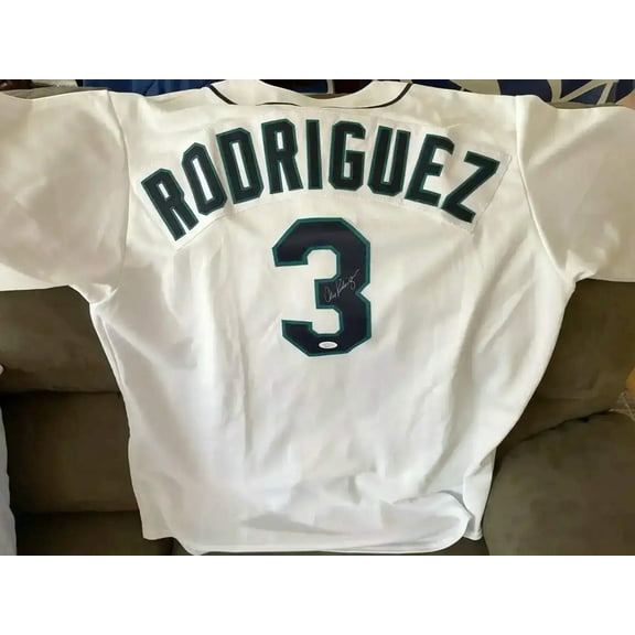 Alex Rodriguez signed Seattle Mariners Majestic jersey JSA