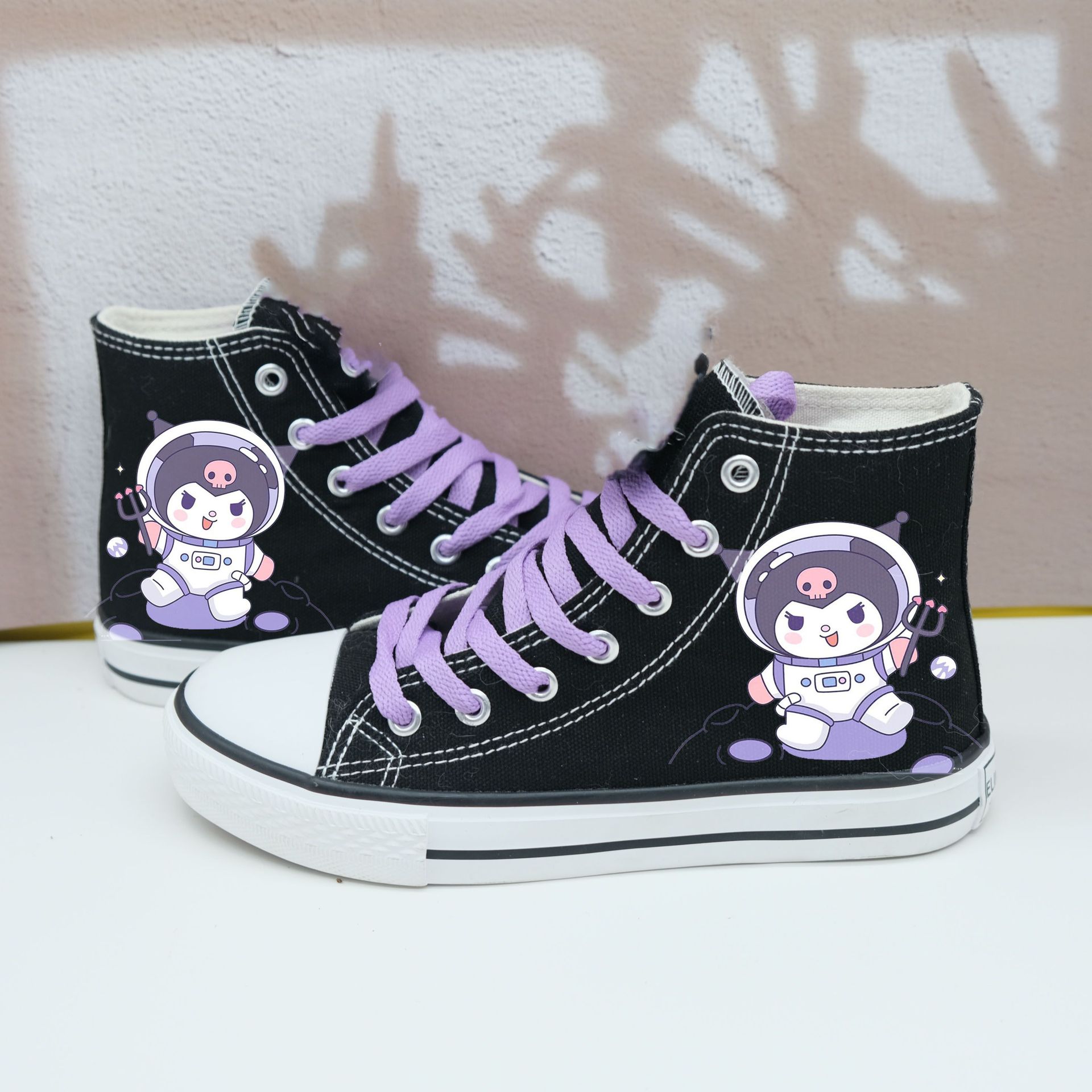 Alex Sanrio My Melody & Kuromi Women’s High Top Canvas Sneakers, Cute ...