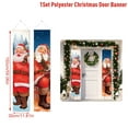 Alex Santa Claus Christmas Door Banner Merry Christmas Decorations