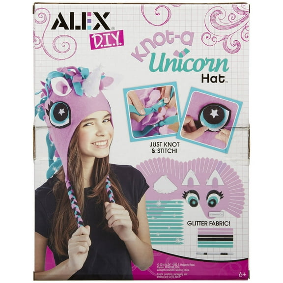 Alex Toys DIY Knot - A Unicorn Hat Kit for Kids