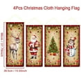 Alex Vintage Christmas Hanging Flag Ornament 2025 Christmas House