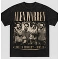 thumbnail image 1 of Alex Warren Live in Concert Graphic T-Shirt Retro 90s Bootleg Style Tee, 1 of 4