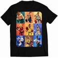thumbnail image 1 of Alex, Yun, Yang, Ryu, Ken, Sean, Ibuki, Necro, Oro, Dudley SF3 Sketch Premium Unisex T-shirt (vectorized Design), 1 of 2
