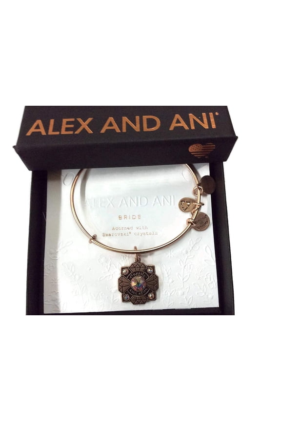 Bride Bangle Bracelet Rafaelian Rose Gold NWTBC