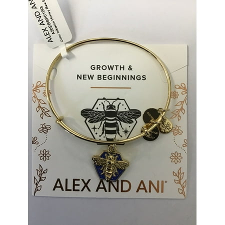 Alex and Ani Color Infusion Honey Bee EWB, SG