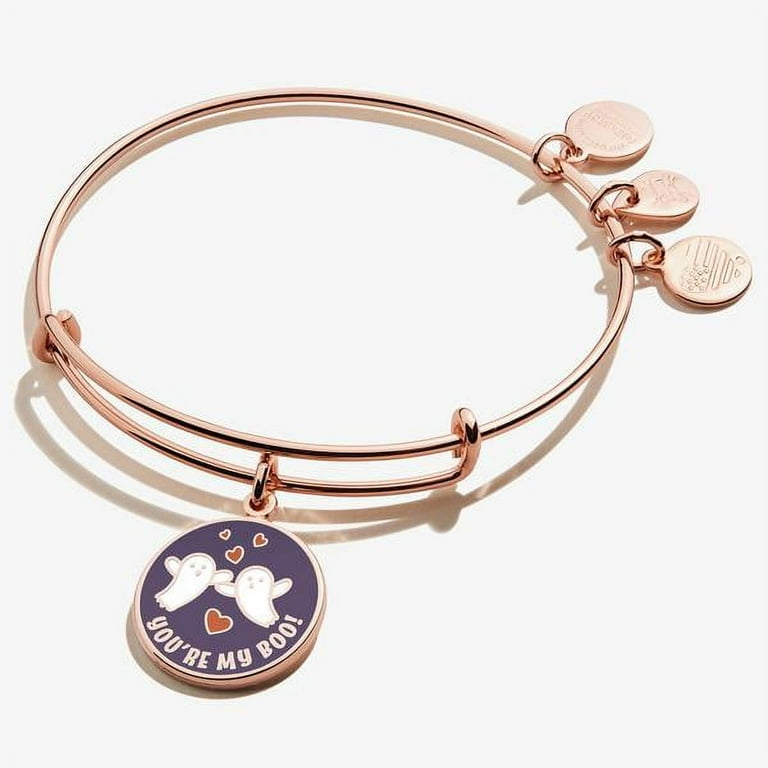 Alex and ani rose gold bangles on sale