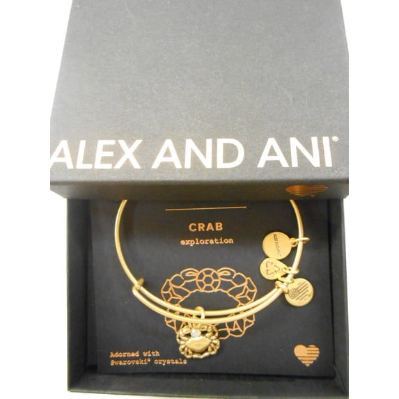 Alex and Ani Crab II Bangle Bracelet