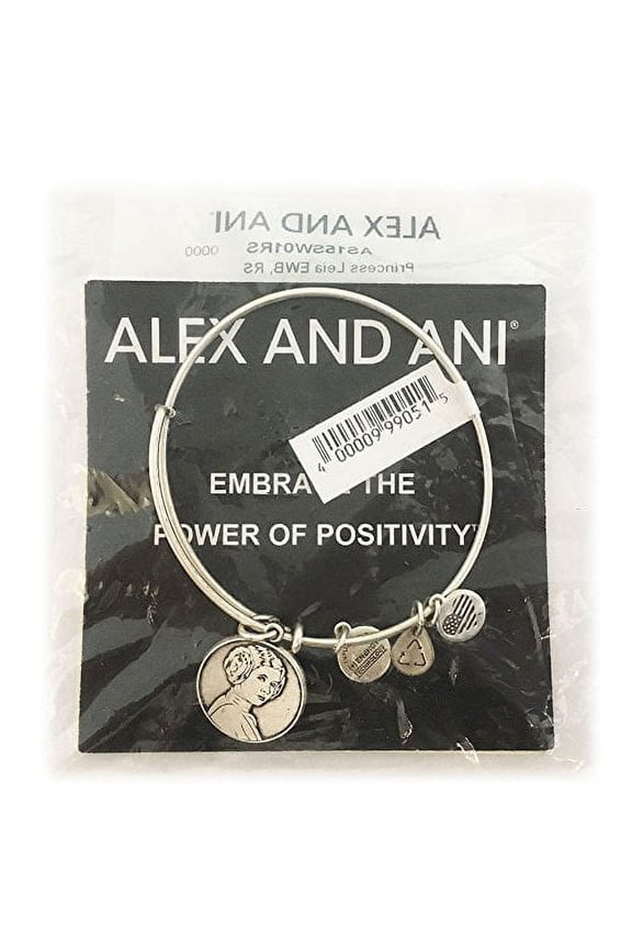 Alex and Ani Disney Parks Princess Leia Bangle, Silver