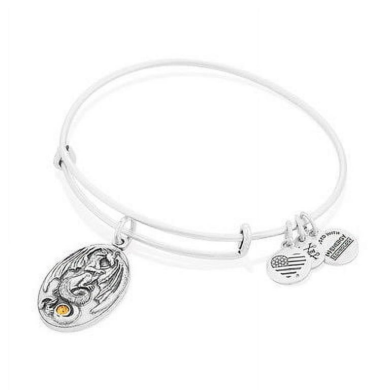 Alex and Ani Dragon Charm Bangle