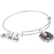 Alex and Ani Fortunes Favor Rafaelian Silver Bangle Bracelet