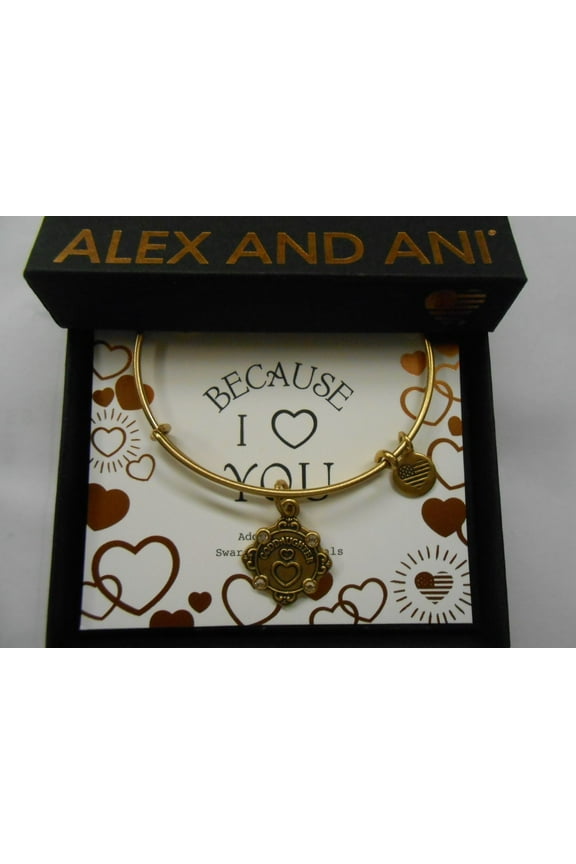 Goddaughter Charm Bangle Bracelet 2018 - Rafaelian Gold - A18BILY08RG