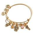 thumbnail image 1 of Alex and Ani Harry Potter, Hagrid Character Expandable Wire Bracelet, Rafaelian Gold, 1 of 1