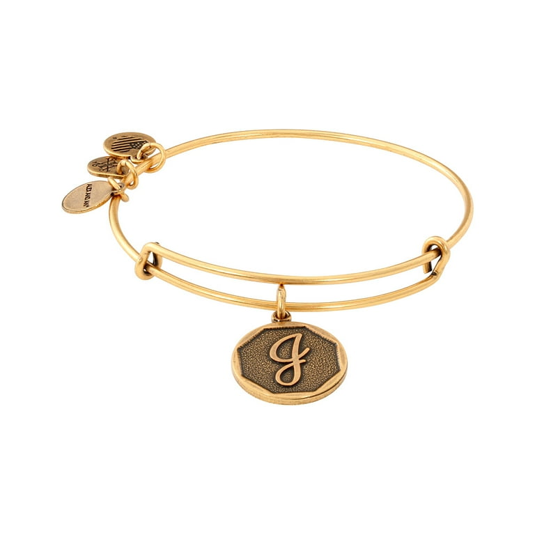Alex and ani j initial bracelet sale