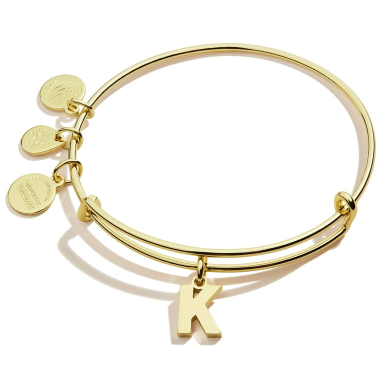 Alex and ani hot sale initial l bangle