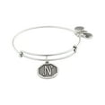 thumbnail image 1 of Alex and Ani Initial N Charm Bangle, Silvertone, 1 of 2