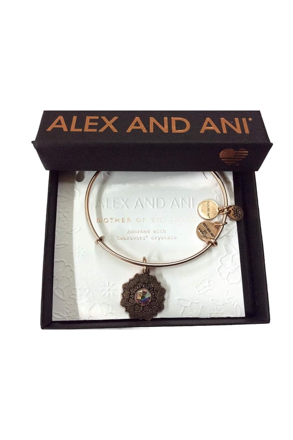 Mother of The Bride Bangle Bracelet Rafaelian Rose Gold NWTBC