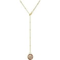 thumbnail image 1 of Alex and Ani New Beginnings 21" Adjustable Lariat Necklace Gold One Size, 1 of 1