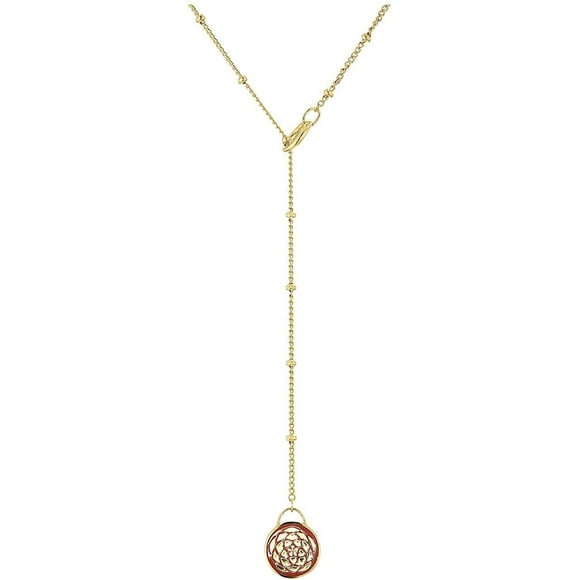 Alex and Ani New Beginnings 21" Adjustable Lariat Necklace Gold One Size