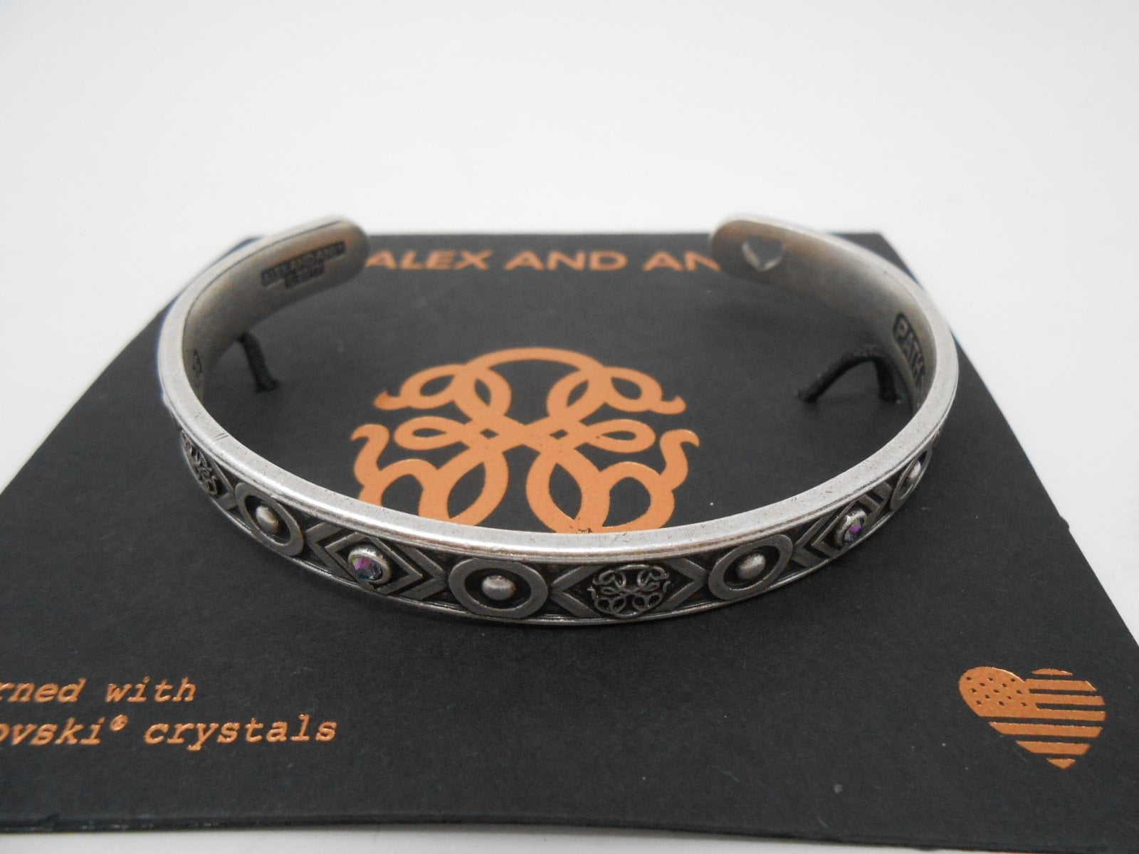 Alex and Ani Path of Life Cuff Rafaelian Silver Bangle Bracelet