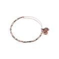 thumbnail image 1 of Alex and Ani Pine Zephyr Expandable Beaded Bangle Bracelet - Shiny Rose Gold, 1 of 1