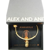 Alex and Ani Pineapple Charm Bangle Gold