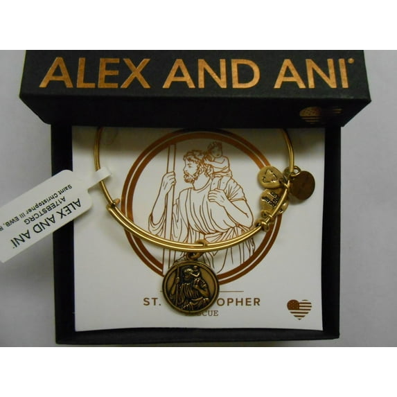 Alex and Ani Saint Christopher III EWB Bangle Bracelet