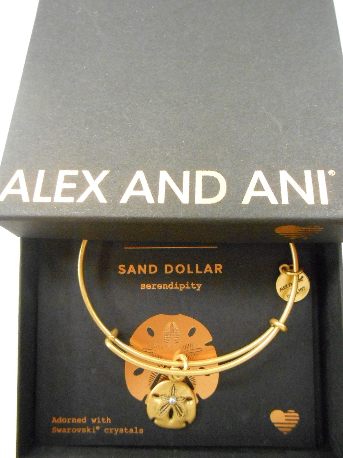 Alex and Ani Sand Dollar III Necklace Bangle Bracelet