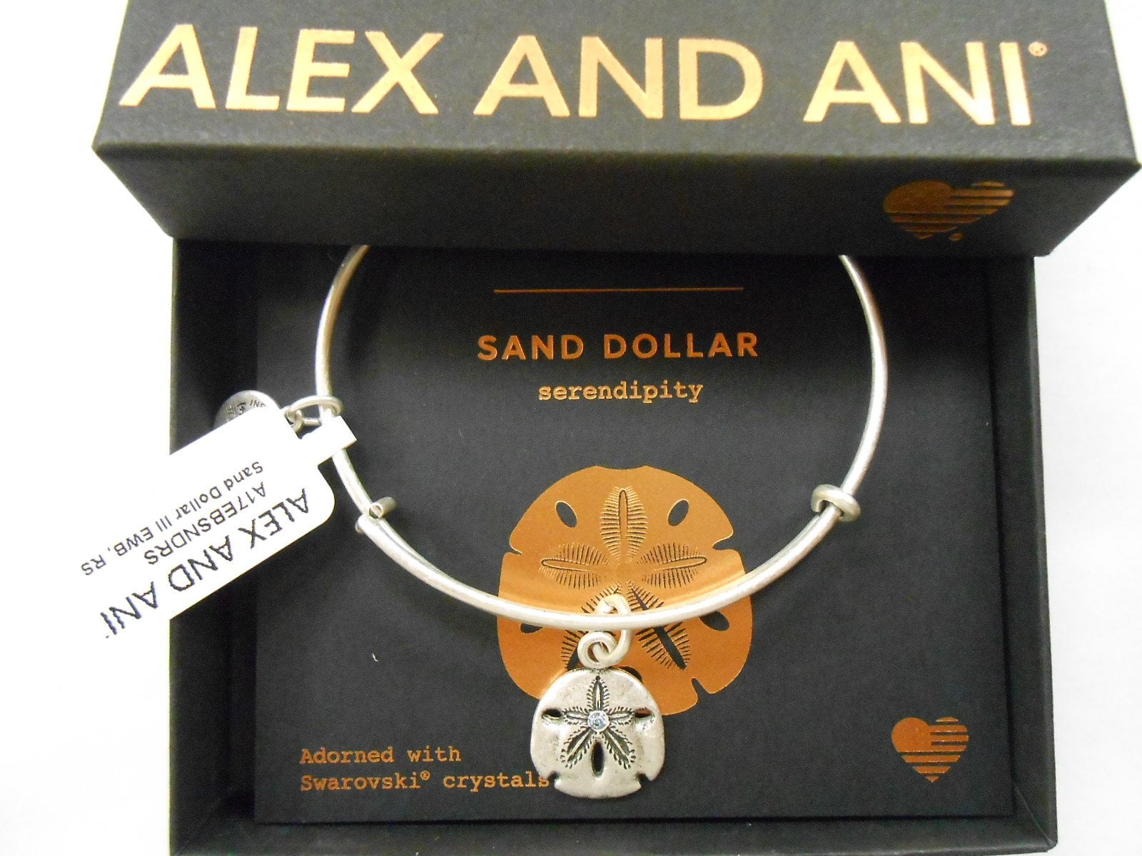 Alex and ani sand 2024 dollar bracelet