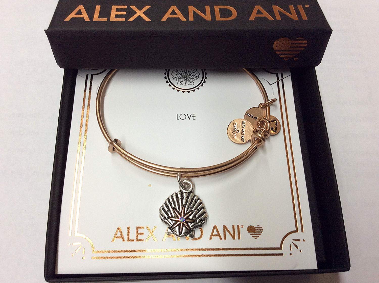 Hearts Multi-Charm Bangle Bracelet | ALEX AND ANI