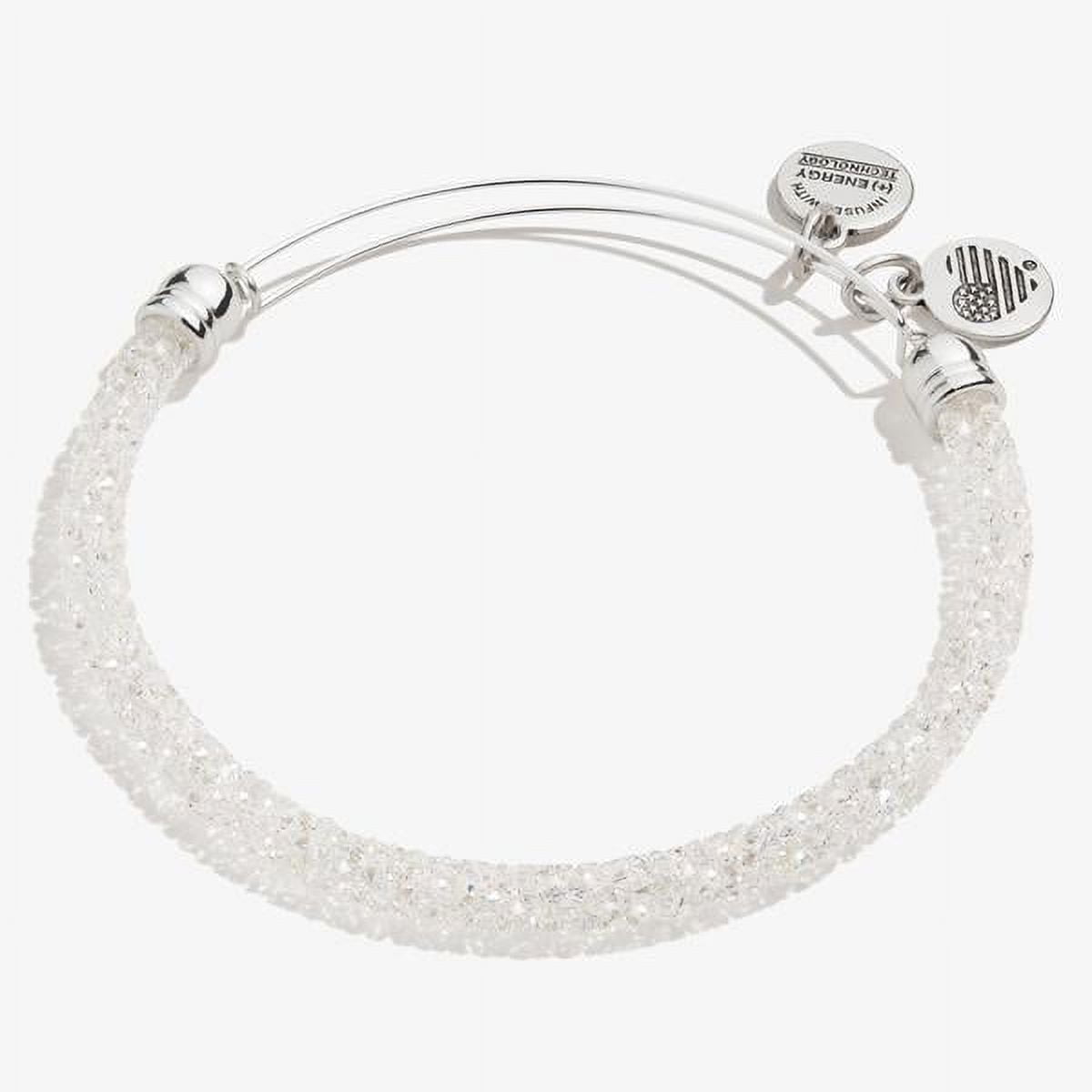 Alex and Ani Swarovski Crystal Moonlight Fine Rocks EWB SS