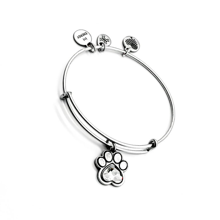 Stamp of Love Paw Charm Bangle Bracelet – Alex and Ani