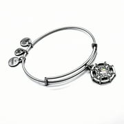Alex and Ani Womens Wings Of Change Charm Bangle Bracelet