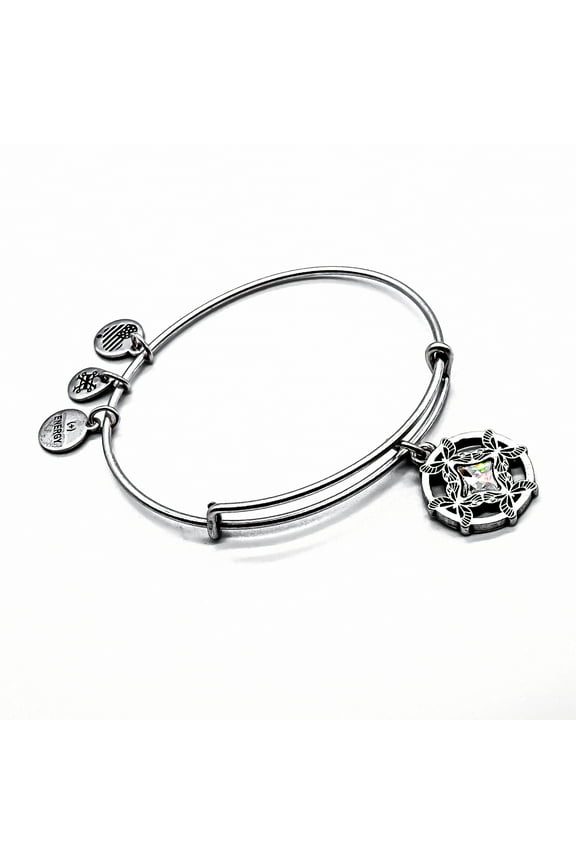 Women's Wings Of Change Charm Bangle Bracelet