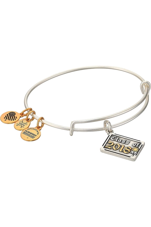Womens Class of 2018 EWB Bangle Bracelet, Expandable