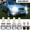 thumbnail image 1 of AlexTong LED Headlight H11+9005 Pure White LED Automotive Bulb fits ford Focus, 1 of 7