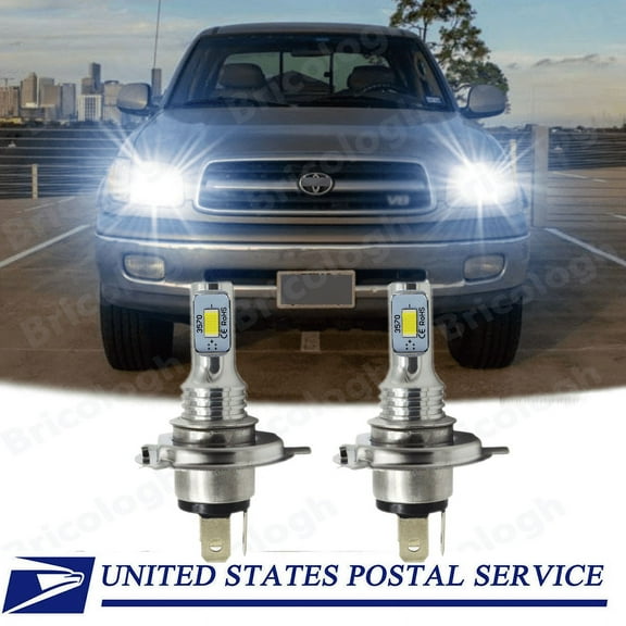 AlexTong White LED 6000K Automotive Bulb fits Toyota Tundra 2 Pack