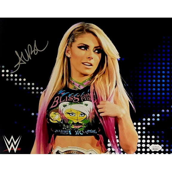 Alexa Bliss Signed Autographed 11x14 Photo JSA Authenticated #8