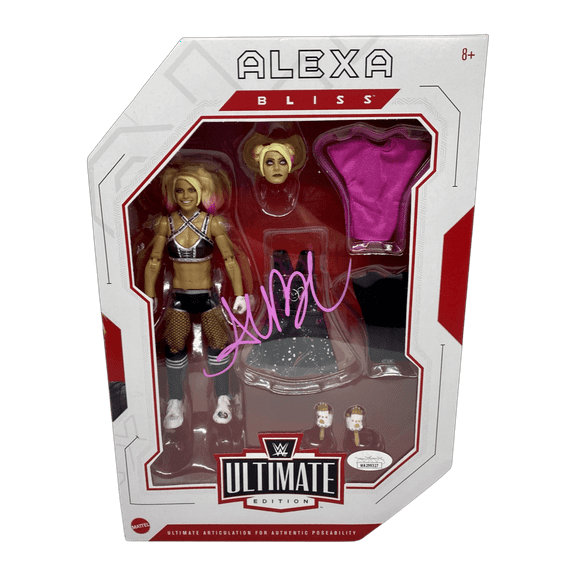 Alexa Bliss Signed Autographed Elite Action Figure JSA Authenticated