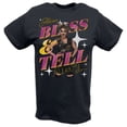 thumbnail image 1 of Alexa Bliss and Tell Black T-shirt, 1 of 4