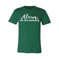 thumbnail image 1 of Alexa Do The Laundry Unisex Jersey Short Sleeve T-shirt-Evergreen-XSmall, 1 of 4